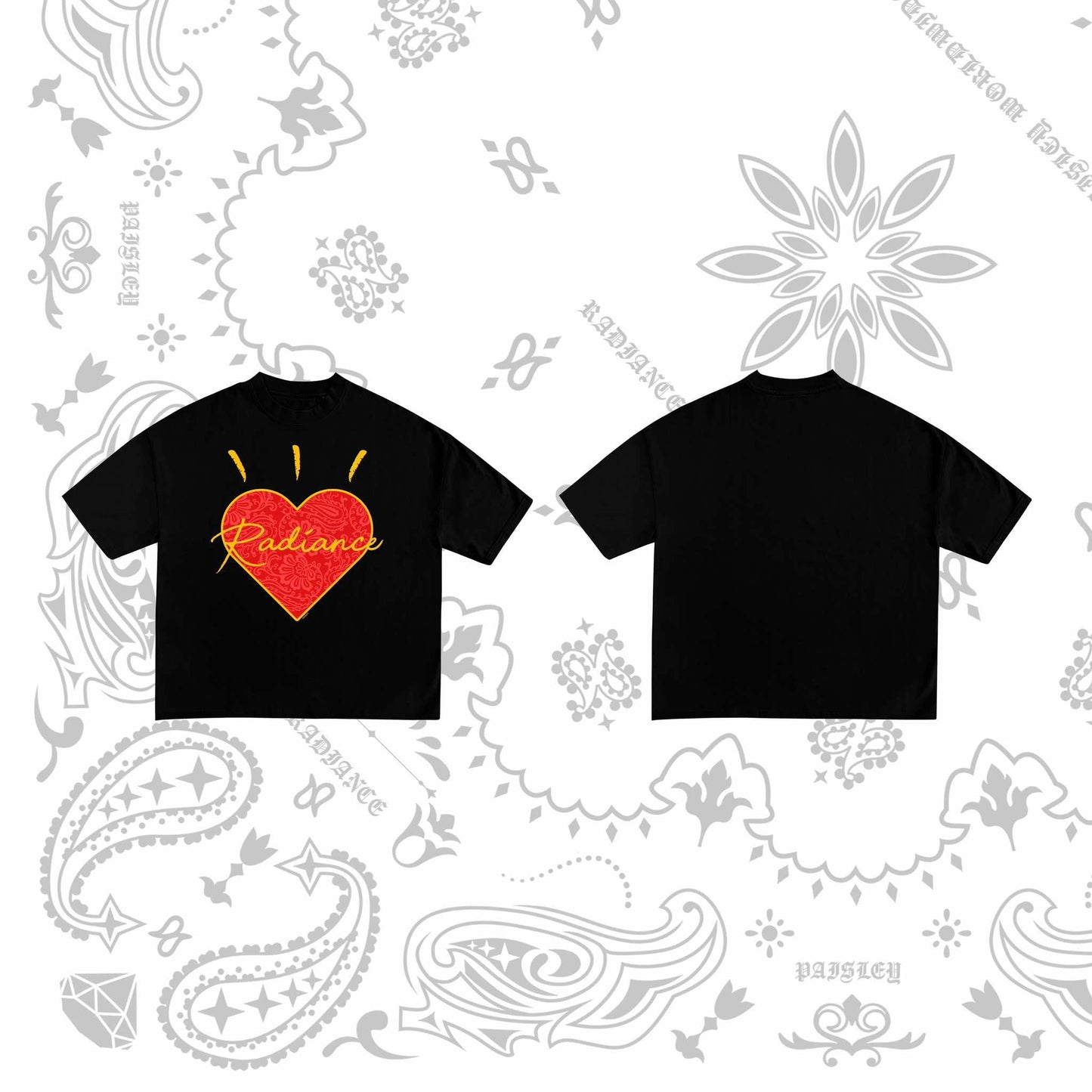 Radiance Tee Black Heart